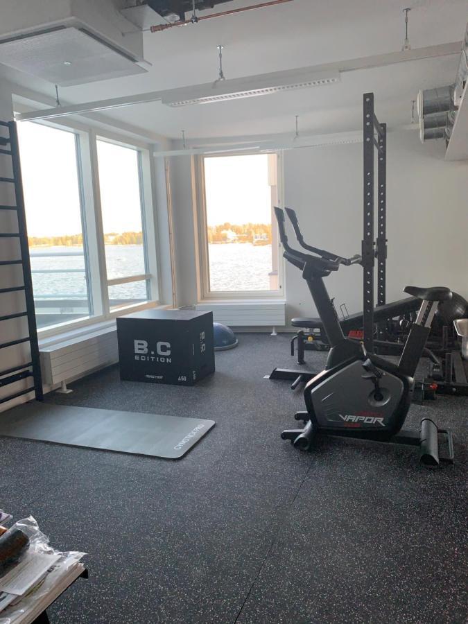 Sea View Lux Kalasatama Romantic Studio - Balcony & Coffee& Tee, Wifi, Gym &Sauna Helsinki Bagian luar foto